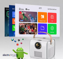 Load image into Gallery viewer, Portable HD 1080P native LCD video projector
