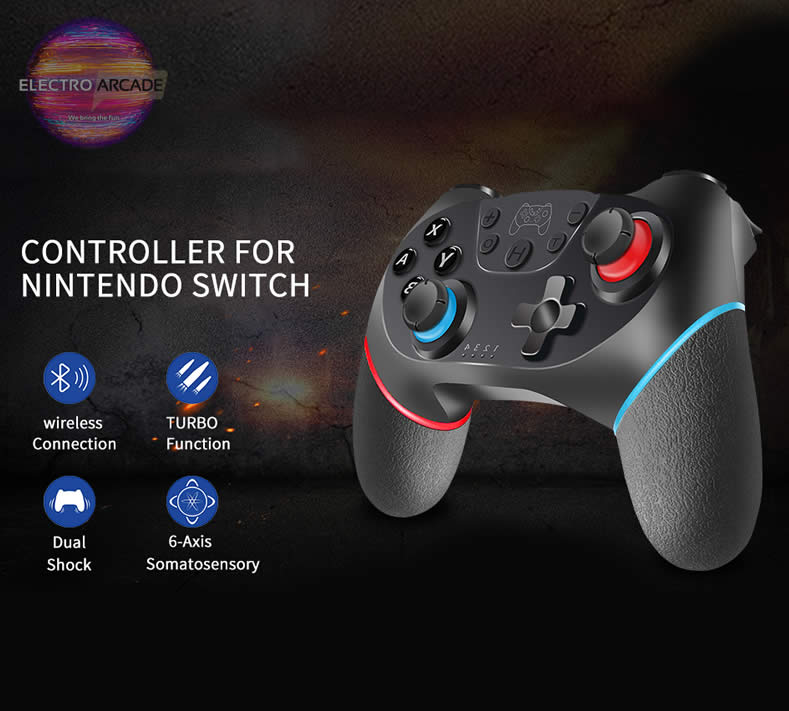 Six Axis pro controller for Nintendo Switch PC Android