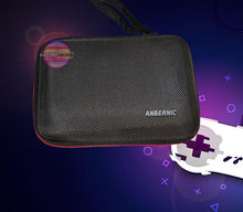 Load image into Gallery viewer, Anbernic RG351V black protective hard shell travel - case
