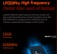 Load image into Gallery viewer, OneXPlayer Mini Pro AMD Ryzen 6800U 32GB-1TB touchscreen Windows handheld console
