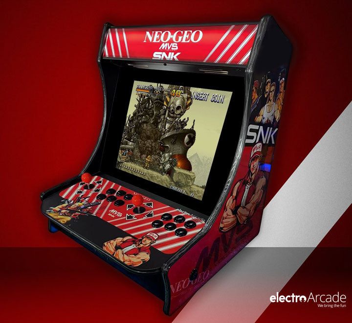 2 Player Bartop Arcade Machine - NEO GEO v1 Themed multi games machine. -  Arcade Geeks