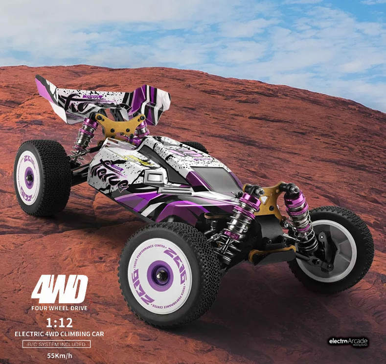 WL Toys 124019 4WD offroad RC buggy racing car 60km 1:12 2.4GHz