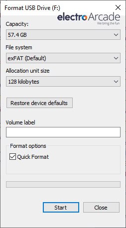 The SD card and How to add game ROMs to your Pandoras arcade box 3