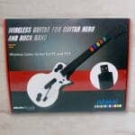 Wireless Guitar Controller for Guitar Hero and Rock Band with USB receiver.