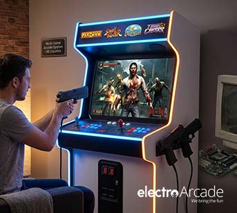 Retro Arcade Machine Dreams Meet Modern Tech and Living 13 Retro arcade machine blending classic gaming with modern technology for immersive entertainment.