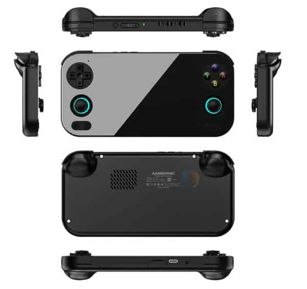 Anbernic RG 476H handheld gaming console with 4.7-inch IPS touchscreen and Android OS.