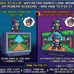 60hz lie retro games crt lcd fix