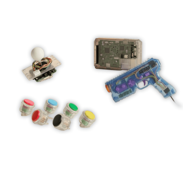 Electronic components for retro gaming consoles and controllers.