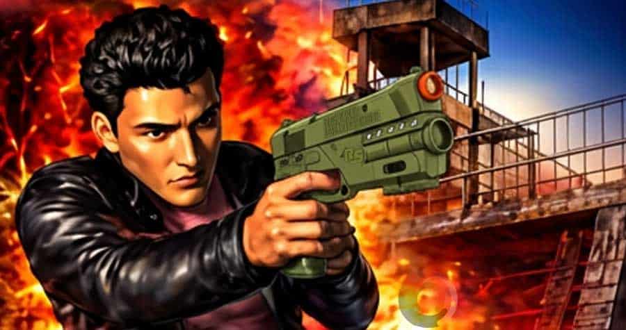 RS3 Reaper Light Gun Kit 7 RS3 Reaper light gun in a Time Crisis style arcade shoot-out